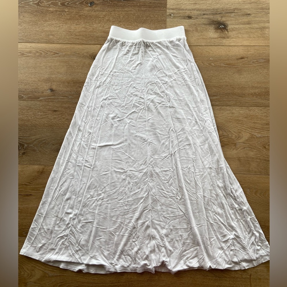 White Midi Skirt